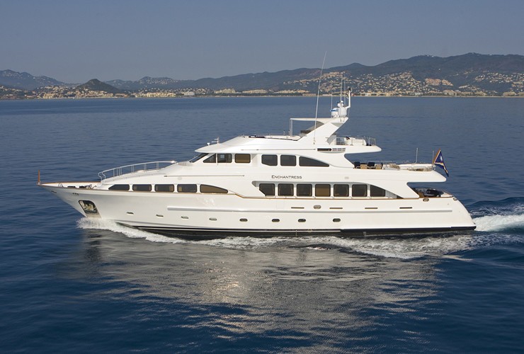 Yacht ENCHANTRESS, Benetti Yachts | CHARTERWORLD Luxury Superyacht Charters